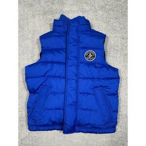 Abercrombie & Fitch Blue Puffer Vest